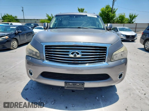 2012 Infiniti QX56 8-passenger с VIN JN8AZ2NC2C9317372, выставлен на аукционе Copart как лот 61288285 с пробегом Не указан миль и Чистый • Clean title. История ставок и продаж доступна на DreamBid. Изображение 5.