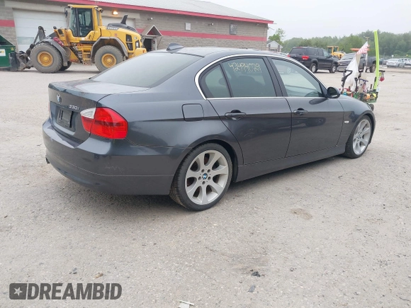 2006 BMW 3 Series 330i with VIN WBAVB33596AZ86475, listed as a IAAI auction lot 42494029 with 86,781 mi miles and . Bid and sale history available at DreamBid. Image 4.
