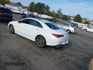 2022 Mercedes-Benz CLA 250 with VIN W1K5J4HB2NN317049, listed as a IAAI auction lot 41056166 with 8,843 mi miles and . Bid and sale history available at DreamBid. Image 3.