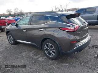 2017 Nissan Murano Platinum z VIN 5N1AZ2MH1HN183747, wystawiony jako IAAI lot #41595423 z przebiegiem 84 812 mil mil oraz . Historia ofert i sprzedaży dostępna na DreamBid. Obrazek 3.