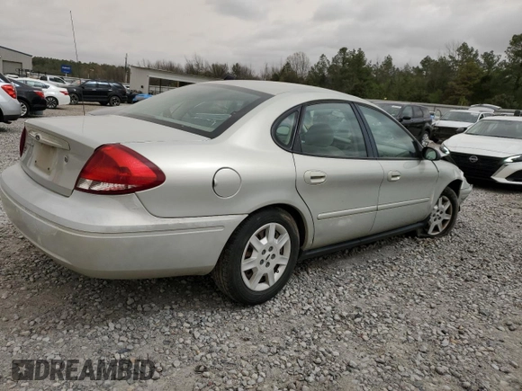 2005 Ford Taurus SE with VIN 1FAFP53U35A162987, listed as a Copart auction lot 49863695 with 156,917 mi miles and Salvage Title. Bid and sale history available at carsss.com. Image 3.