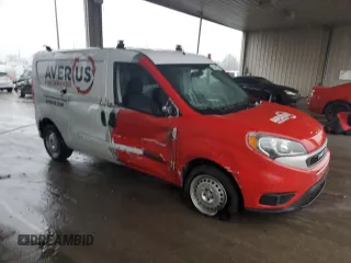 2022 Ram ProMaster City Cargo Tradesman with VIN ZFBHRFAB8N6Y12889, listed as a Copart auction lot 43399235 with Not Provided miles and Salvage Title. Bid and sale history available at DreamBid. Image 4.