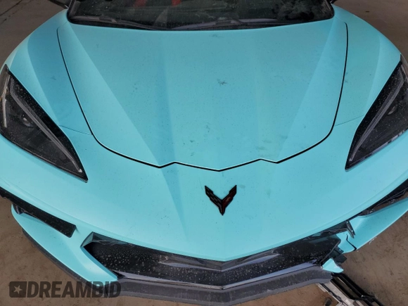 2021 Chevrolet Corvette 3LT with VIN 1G1YC3D4XM5105039, listed as a Copart auction lot 47471115 with Not provided miles and Salvage title. Bid and sale history available at DreamBid. Image 13.