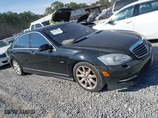 2012 Mercedes-Benz S-Class S 550 with VIN WDDNG7DB2CA465597, listed as a IAAI auction lot 41693984 with 164,765 mi miles. Bid and sale history available at carsss.com. Image 1.