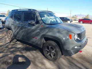 2021 Jeep Renegade Trailhawk with VIN ZACNJDC19MPN25411, listed as a IAAI auction lot 41398000 with 45,678 mi miles and . Bid and sale history available at DreamBid. Image 1.