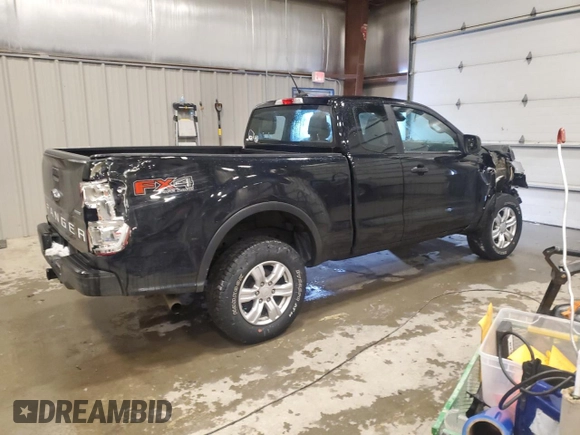 2019 Ford Ranger XL with VIN 1FTER1FH7KLA85645, listed as a Copart auction lot 43757345 with 46,669 mi miles and Salvage Title. Bid and sale history available at DreamBid. Image 3.