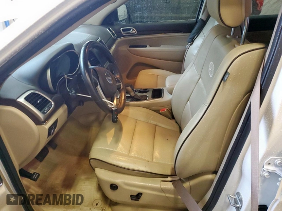 2017 Jeep Grand Cherokee Overland with VIN 1C4RJECG9HC916342, listed as a Copart auction lot 60658285 with 59,470 mi miles and Salvage title. Bid and sale history available at DreamBid. Image 7.