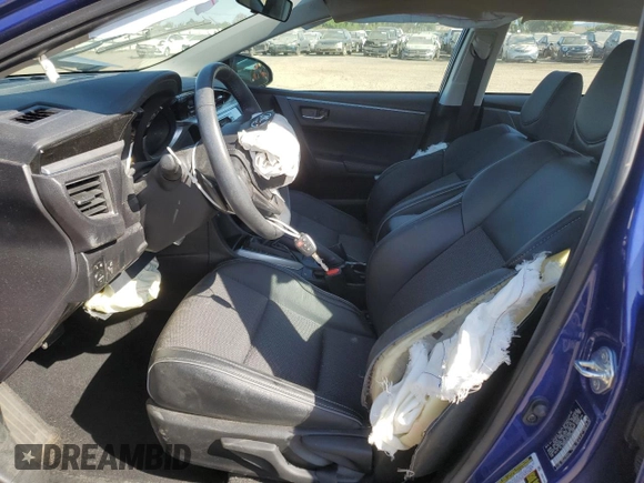 2016 Toyota Corolla L z VIN 5YFBURHEXGP396486, wystawiony jako Copart lot #57713295 z przebiegiem Nie podano mil oraz Szkoda całkowita • Salvage title. Historia ofert i sprzedaży dostępna na DreamBid. Obrazek 7.