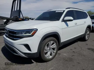 2022 Volkswagen Atlas SE z VIN 1V2WR2CAXNC541044, wystawiony jako Copart lot #54201345 z przebiegiem 65 386 mil mil oraz Szkoda całkowita • Salvage title. Historia ofert i sprzedaży dostępna na DreamBid. Obrazek 1.