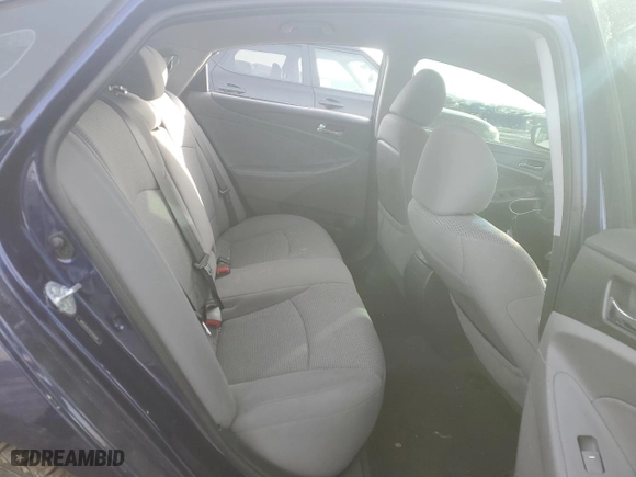 2013 Hyundai Sonata GLS with VIN 5NPEB4AC4DH506083, listed as a Copart auction lot 45553325 with 123,723 mi miles and Salvage Title. Bid and sale history available at carsss.com. Image 10.