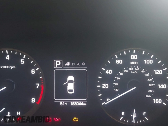 2017 Hyundai Sonata 2.4L with VIN 5NPE24AF8HH447863, listed as a IAAI auction lot 42039288 with 183,044 mi miles and . Bid and sale history available at carsss.com. Image 7.