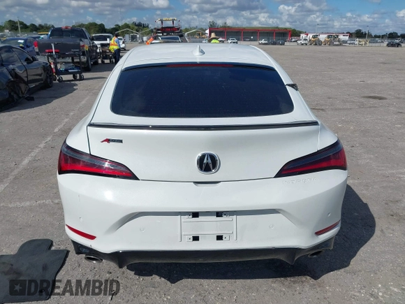 2024 Acura Integra Technology with VIN 19UDE4H69RA018119, listed as a IAAI auction lot 41561088 with 2,665 mi miles and . Bid and sale history available at DreamBid. Image 17.