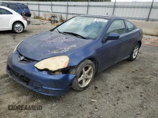 2003 Acura RSX with VIN JH4DC548X3C013829, listed as a Copart auction lot 60637474 with 247,358 mi miles and Salvage Title. Bid and sale history available at carsss.com. Image 1.