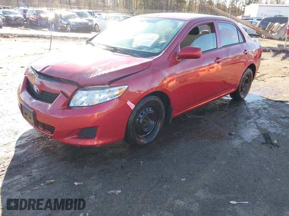 2009 Toyota Corolla with VIN JTDBL40E99J004929, listed as a IAAI auction lot 41210936 with 135,663 mi miles. Bid and sale history available at carsss.com. Image 17.