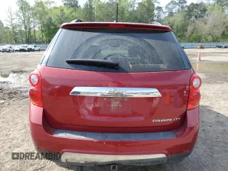 2015 Chevrolet Equinox LTZ with VIN 1GNALDEK6FZ118319, listed as a Copart auction lot 50417405 with 124,244 mi miles and Salvage Title. Bid and sale history available at carsss.com. Image 6.