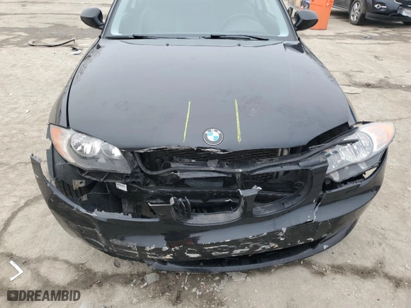 2011 BMW 1 Series 128i with VIN WBAUP7C51BVK79295, listed as a Copart auction lot 45137945 with 95,215 mi miles and Salvage Title. Bid and sale history available at carsss.com. Image 13.