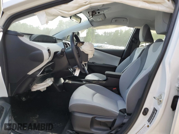 2022 Toyota Prius LE with VIN JTDKAMFP1N3224062, listed as a Copart auction lot 58465355 with 60,981 mi miles and Salvage title. Bid and sale history available at DreamBid. Image 7.