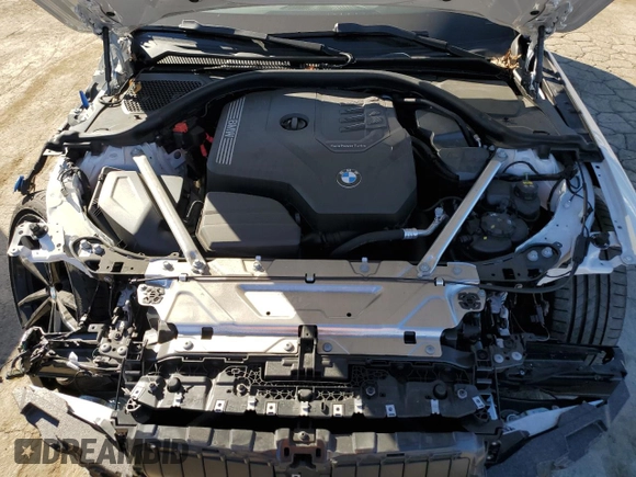2023 BMW 4 Series 430i with VIN WBA53AP06PCL93808, listed as a Copart auction lot 40823274 with 9,338 mi miles and . Bid and sale history available at DreamBid. Image 11.