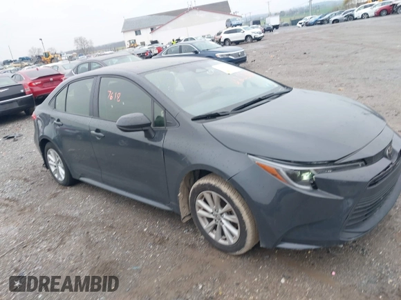 2023 Toyota Corolla LE with VIN JTDB4MEE8P3003083, listed as a IAAI auction lot 42007618 with 85,858 mi miles and . Bid and sale history available at DreamBid. Image 1.