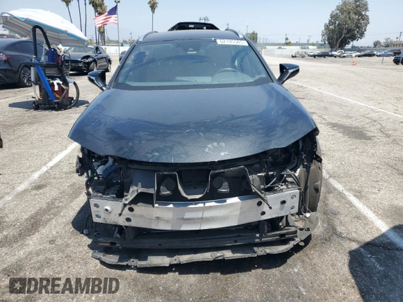 2020 Lexus UX 250h with VIN JTHX9JBH2L2034610, listed as a Copart auction lot 62195585 with 24,992 mi miles and Salvage title. Bid and sale history available at DreamBid. Image 5.