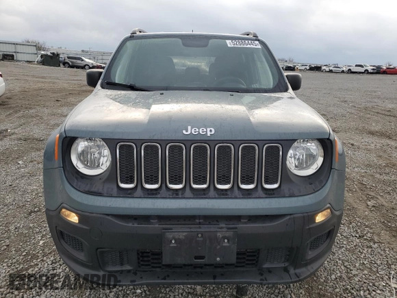 2018 Jeep Renegade Sport с VIN ZACCJBAB2JPJ57785, выставлен на аукционе Copart как лот 52886445 с пробегом 50 037 миль миль и Списание • Salvage title. История ставок и продаж доступна на DreamBid. Изображение 5.