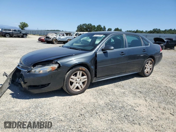 2016 Chevrolet Impala LT with VIN 2G1WB5E36G1124009, listed as a Copart auction lot 59237555 with 130,835 mi miles and Salvage title. Bid and sale history available at DreamBid. Image 1.