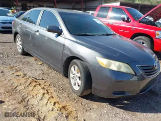 2007 Toyota Camry CE with VIN JTNBE46KX73063301, listed as a IAAI auction lot 41768680 with 237,179 mi miles. Bid and sale history available at carsss.com. Image 1.