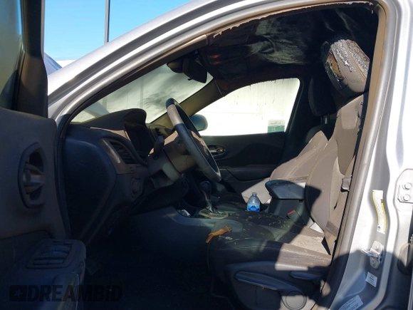 2016 Jeep Cherokee Sport with VIN 1C4PJLAB8GW212200, listed as a IAAI auction lot 41865420 with 152,989 mi miles. Bid and sale history available at carsss.com. Image 5.
