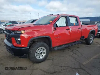 2020 Chevrolet Silverado 3500HD Work Truck with VIN 1GC4YSE79LF345718, listed as a Copart auction lot 83093344 with 0 mi miles and Salvage Title. Bid and sale history available at carsss.com. Image 1.