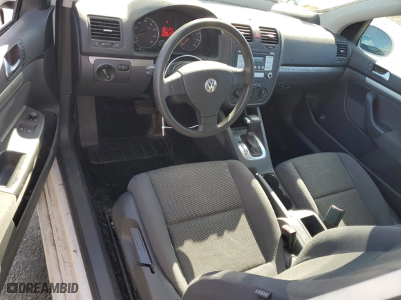 2008 Volkswagen Rabbit S with VIN WVWBB71KX8W320558, listed as a Copart auction lot 74807344 with 151,950 mi miles and Salvage Title. Bid and sale history available at carsss.com. Image 8.