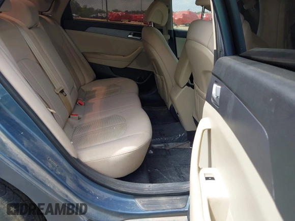 2017 Hyundai Sonata SE with VIN 5NPE24AFXHH587980, listed as a IAAI auction lot 41962264 with 103,239 mi miles. Bid and sale history available at carsss.com. Image 8.