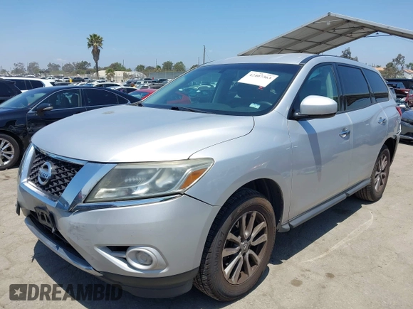 2013 Nissan Pathfinder SL z VIN 5N1AR2MN2DC676705, wystawiony jako IAAI lot #42407363 z przebiegiem 152 610 mil mil oraz . Historia ofert i sprzedaży dostępna na DreamBid. Obrazek 2.