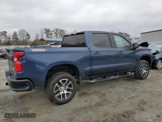 2019 Chevrolet Silverado 1500 Custom Trail Boss with VIN 3GCPYCEF1KG134620, listed as a Copart auction lot 81523704 with 46,661 mi miles and Salvage Title. Bid and sale history available at carsss.com. Image 3.