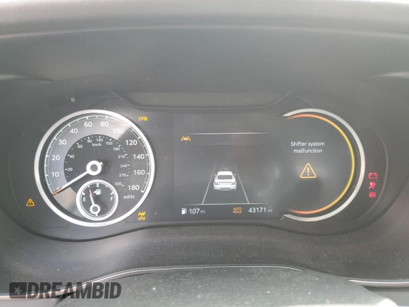 2023 Genesis G70 2.0T with VIN KMTG34TA9PU123771, listed as a Copart auction lot 62946065 with 43,171 mi miles and Salvage title. Bid and sale history available at DreamBid. Image 9.