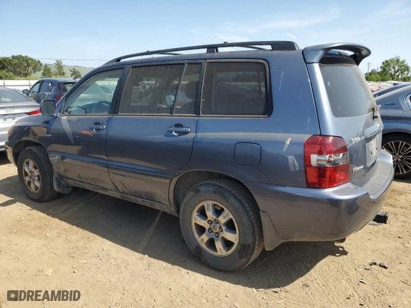 2007 Toyota Highlander w/3rd Row with VIN JTEEP21AX70211393, listed as a Copart auction lot 53232885 with 244,457 mi miles and Salvage Title. Bid and sale history available at carsss.com. Image 2.