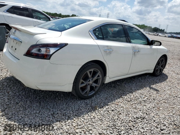 2014 Nissan Maxima SV with VIN 1N4AA5AP6EC912301, listed as a Copart auction lot 55234015 with Not provided miles and Clean title. Bid and sale history available at DreamBid. Image 3.