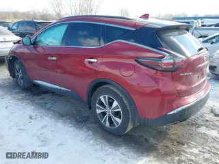 2020 Nissan Murano SV with VIN 5N1AZ2BS7LN145138, listed as a IAAI auction lot 41537154 with 29,730 mi miles. Bid and sale history available at carsss.com. Image 3.