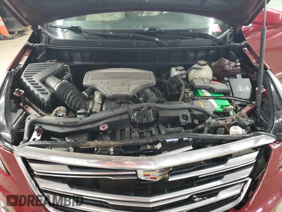 2019 Cadillac XT5 FWD with VIN 1GYKNARS8KZ253290, listed as a Copart auction lot 54786695 with 109,405 mi miles and Clean title. Bid and sale history available at DreamBid. Image 12.