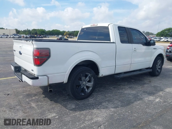 2010 Ford F-150 XL with VIN 1FTFX1CV0AKE45296, listed as a IAAI auction lot 41760317 with 208,459 mi miles. Bid and sale history available at carsss.com. Image 4.