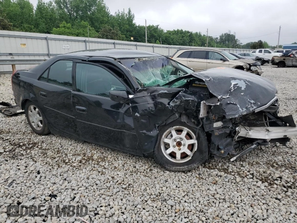 2004 Cadillac CTS with VIN 1G6DM577240139917, listed as a Copart auction lot 53414634 with 0 mi miles and Salvage Title. Bid and sale history available at carsss.com. Image 4.