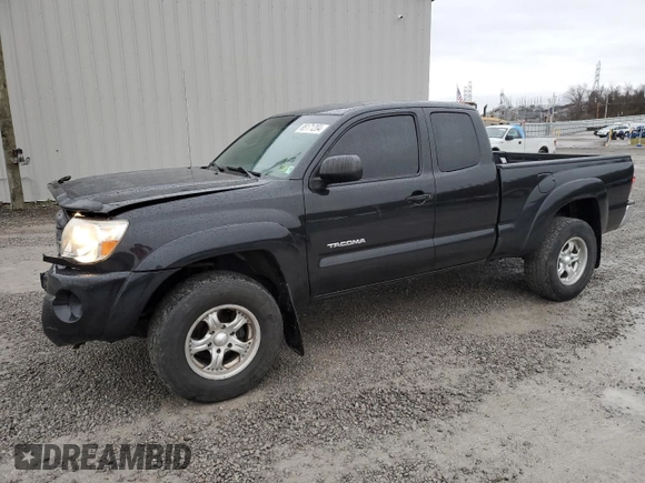 2010 Toyota Tacoma with VIN 5TEUX4EN2AZ726629, listed as a Copart auction lot 85171204 with 123,537 mi miles and Salvage Title. Bid and sale history available at carsss.com. Image 1.