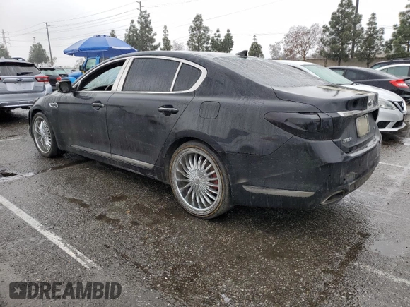 2015 Kia K900 Luxury z VIN KNALW4D41F6022818, wystawiony jako Copart lot #45049265 z przebiegiem Nie podano mil oraz Czysty tytuł • Clean title. Historia ofert i sprzedaży dostępna na DreamBid. Obrazek 2.