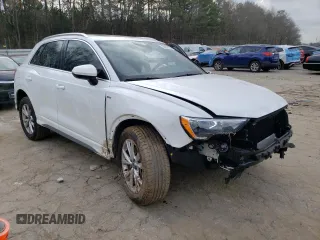 2021 Audi Q3 S line Premium with VIN WA1DECF37M1151658, listed as a Copart auction lot 39878683 with 12,263 mi miles. Bid and sale history available at carsss.com. Image 4.