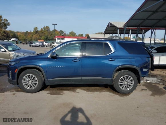 2022 Chevrolet Traverse LT Cloth with VIN 1GNERGKW5NJ163323, listed as a IAAI auction lot 40683777 with 47,505 mi miles. Bid and sale history available at carsss.com. Image 15.
