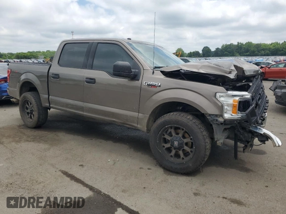 2018 Ford F-150 XL с VIN 1FTEW1E5XJFC79289, выставлен на аукционе Copart как лот 61224445 с пробегом 125 574 миль миль и Списание • Salvage title. История ставок и продаж доступна на DreamBid. Изображение 4.