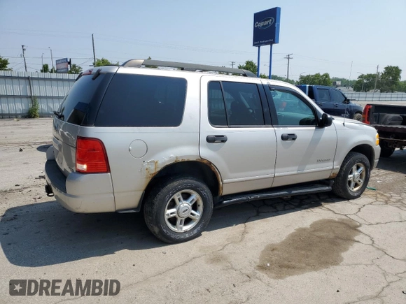 2005 Ford Explorer XLT with VIN 1FMZU73K25UA77935, listed as a Copart auction lot 60049375 with Not provided miles and Salvage title. Bid and sale history available at DreamBid. Image 3.