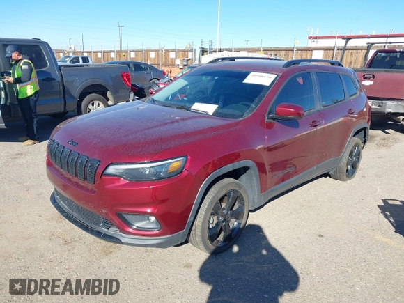 2019 Jeep Cherokee Latitude Plus with VIN 1C4PJMLX5KD456292, listed as a IAAI auction lot 40940110 with 95,622 mi miles and . Bid and sale history available at DreamBid. Image 17.