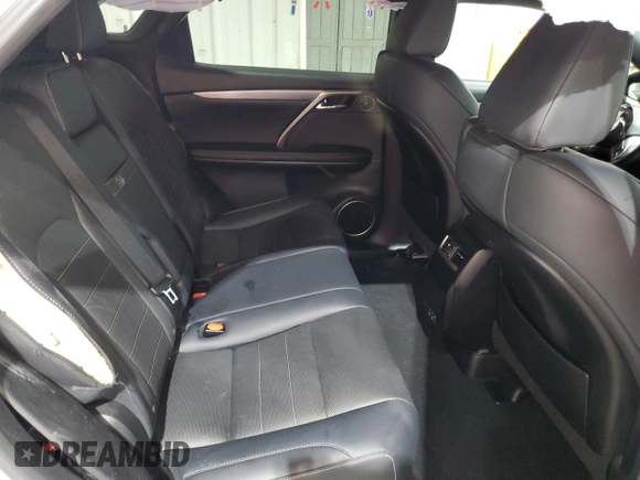 2021 Lexus RX 350 F Sport with VIN 2T2YZMDA4MC262310, listed as a Copart auction lot 56948985 with 19,366 mi miles and Salvage title. Bid and sale history available at DreamBid. Image 11.