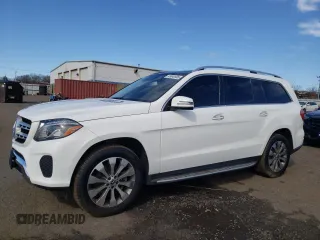 2019 Mercedes-Benz GLS with VIN 4JGDF6EE0KB220393, listed as a Copart auction lot 49040695 with 130,331 mi miles and Salvage Title. Bid and sale history available at carsss.com. Image 1.
