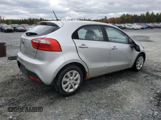 2013 Kia Rio LX with VIN KNADM5A38D6851068, listed as a Copart auction lot 74433694 with 258,009 mi miles and Clean Title. Bid and sale history available at DreamBid. Image 3.